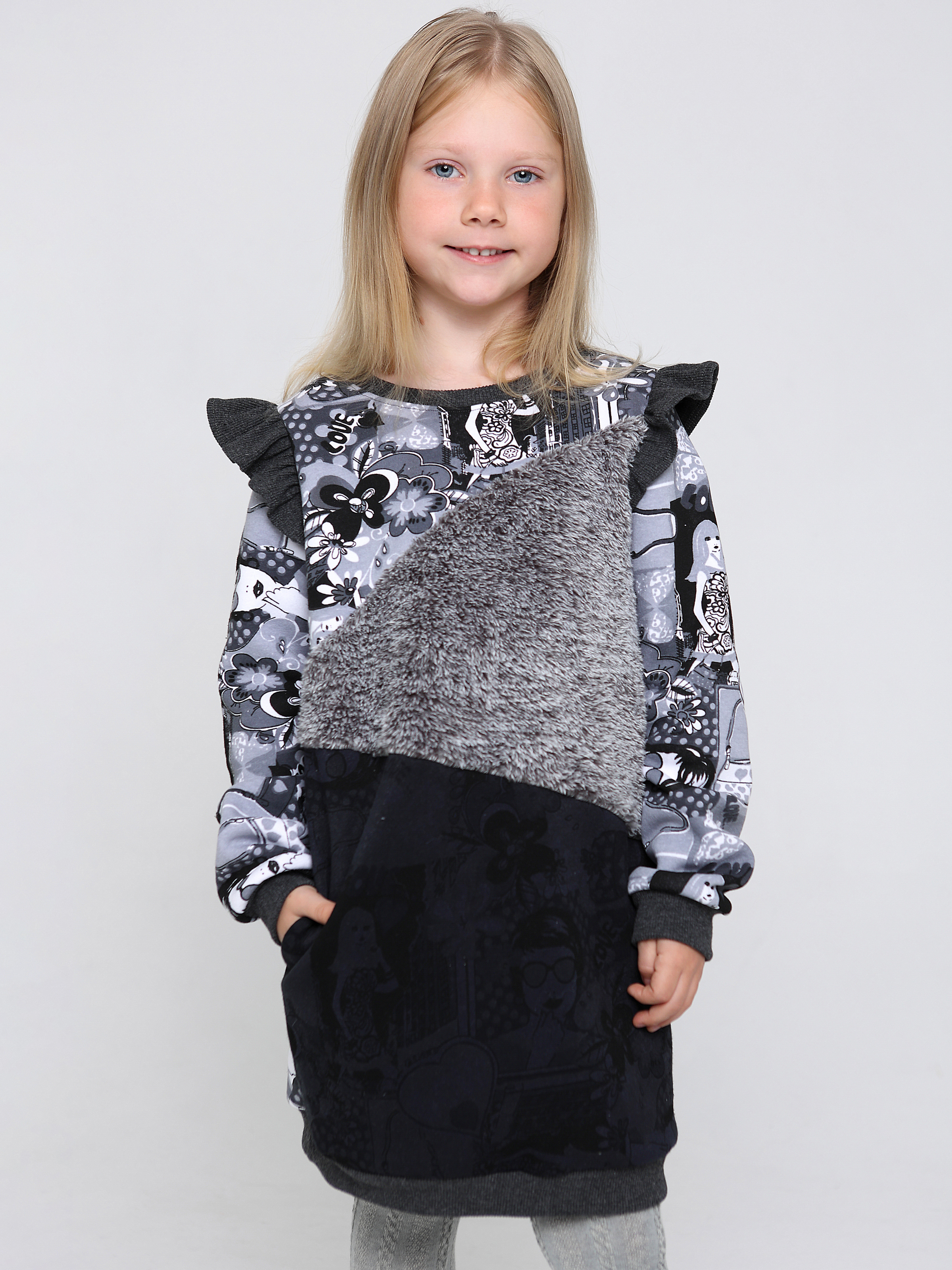 Платье-худи АЙАС 27-644-25-01 - фото 8