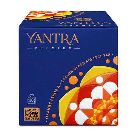 Чай Премиум Yantra чёрный крупнолистовой стандарт OPA 100 г