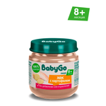 Готовый обед BabyGo хек с овощами с 8 мес 80 г
