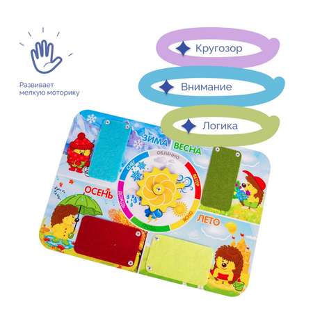 Игрушка Лесная мастерская бизиборд