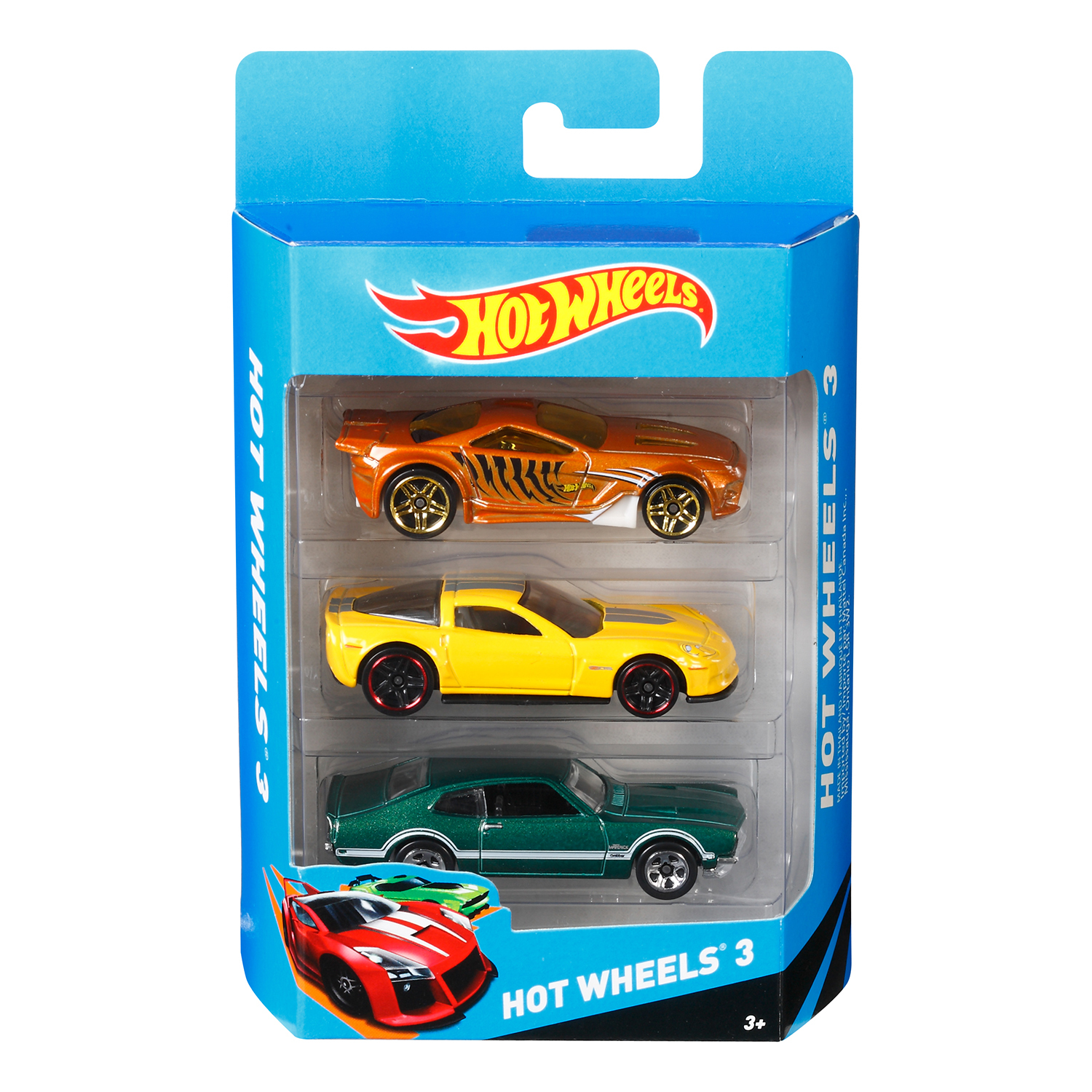 Подарочный набор Hot Wheels из 3 машинок в ассортименте K5904 - фото 11