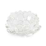 Подсвечник ё лотос прозрачный