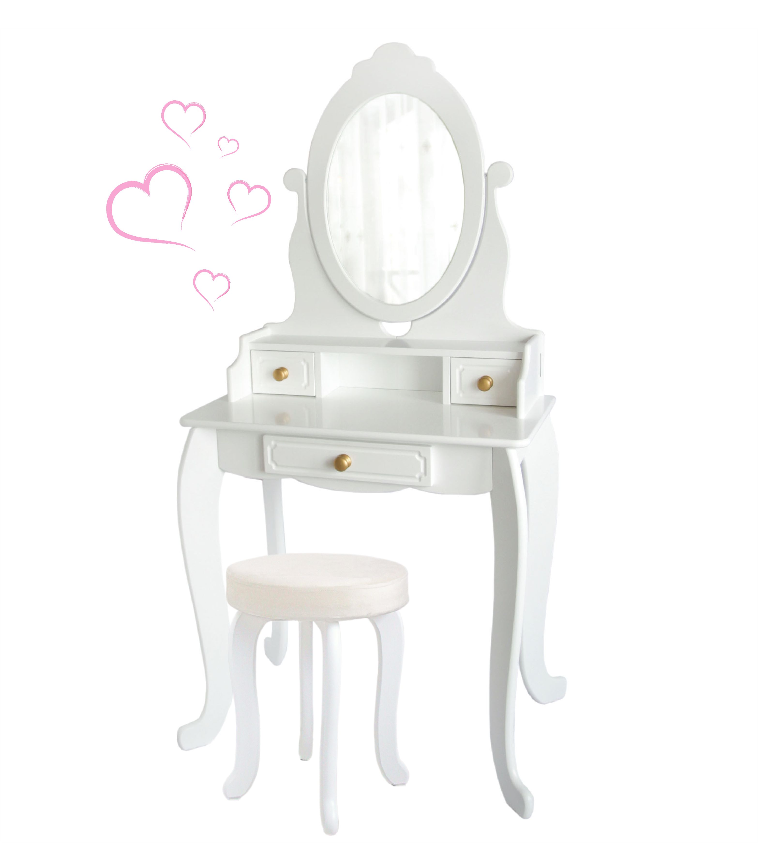 Игрушка LittleWoodHome туалетный столик - фото 10