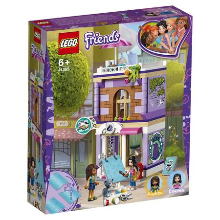 Конструктор LEGO Friends Художественная студия Эммы блочный