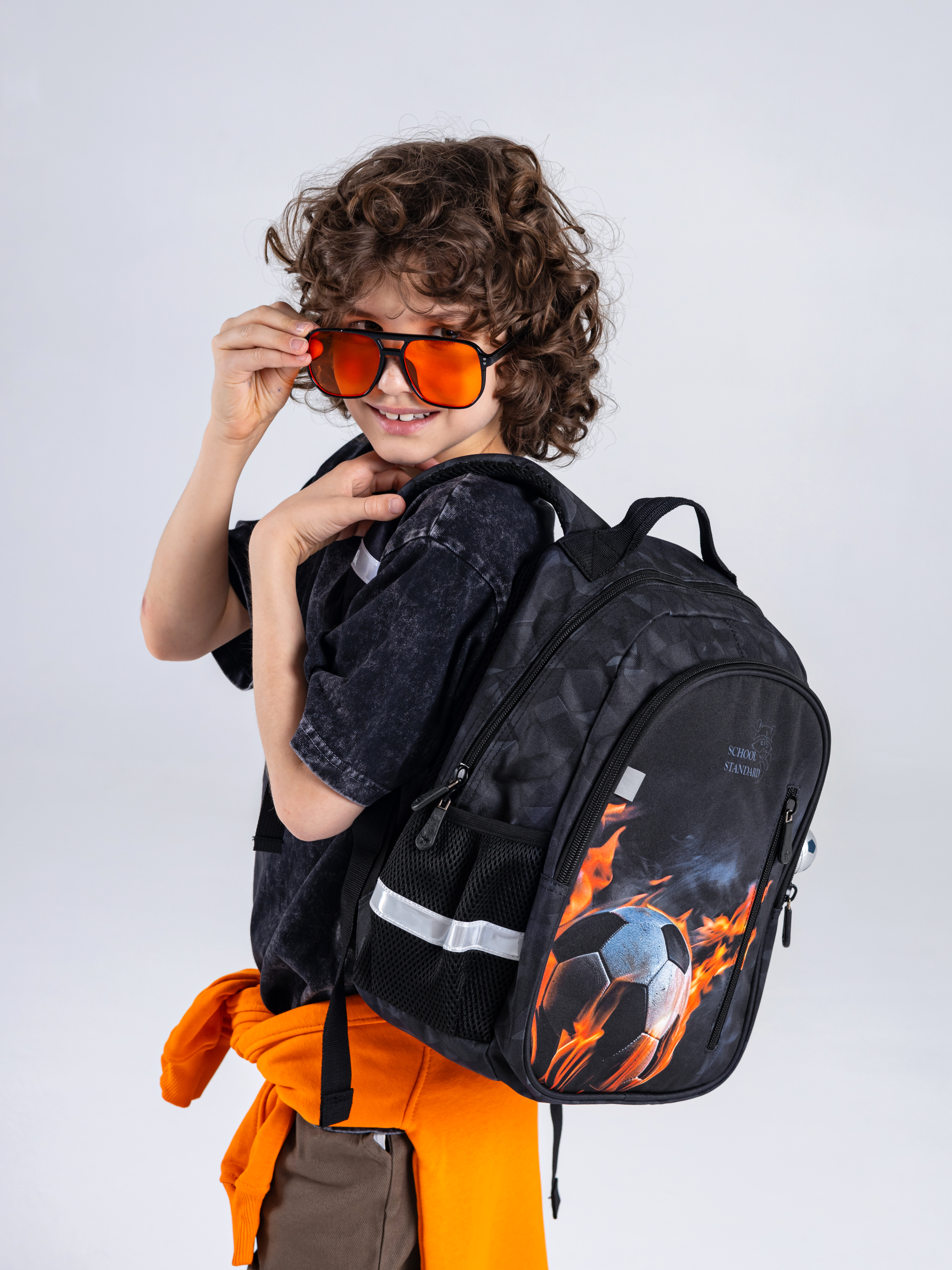 Рюкзак School Standard первокласснику набор 4 в 1 - фото 4