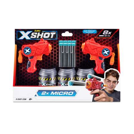 Бластер Zuru XSHOT  Excel Эксель микро 2 бластера