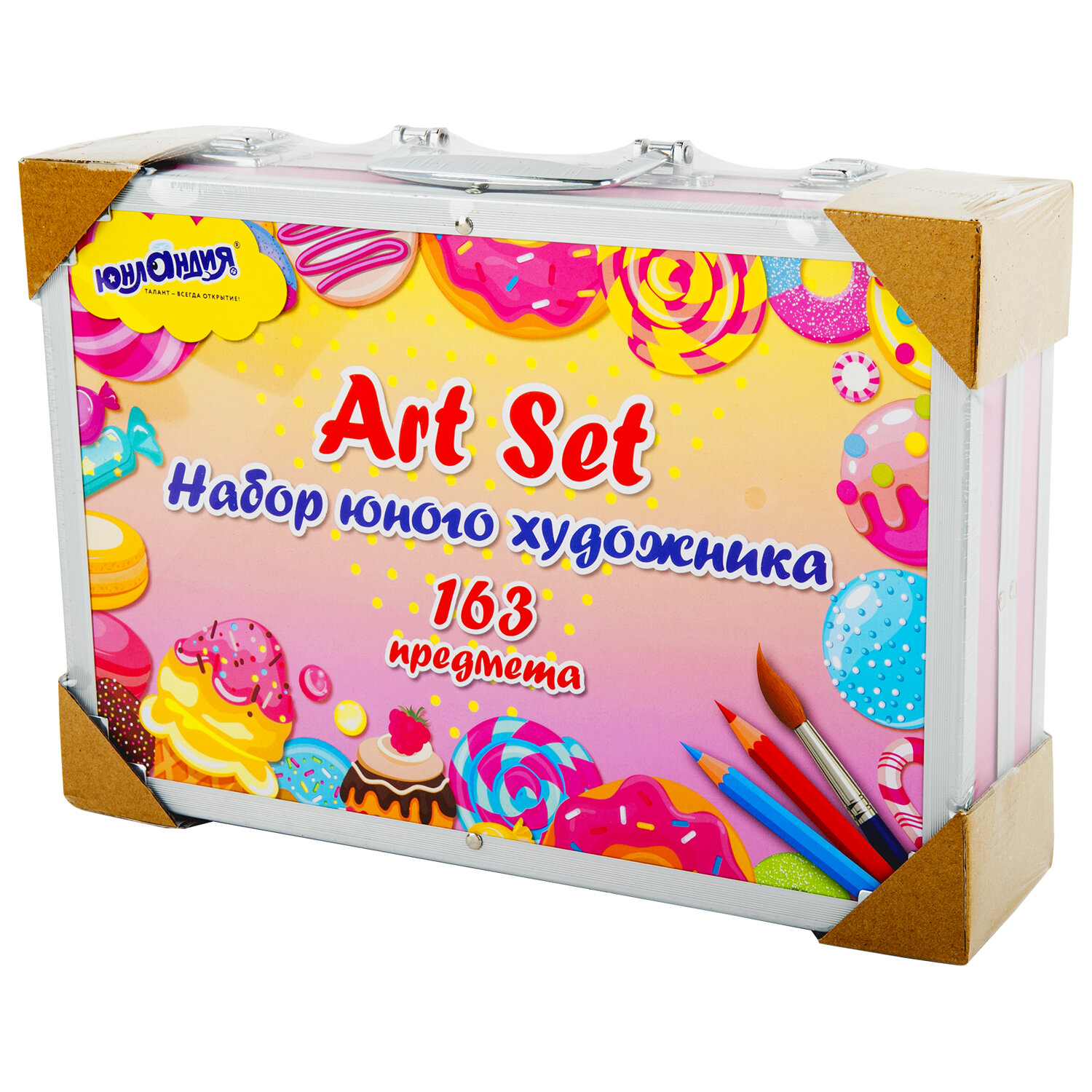 Набор для рисования Юнландия Candy Land 163 шт. - фото 16
