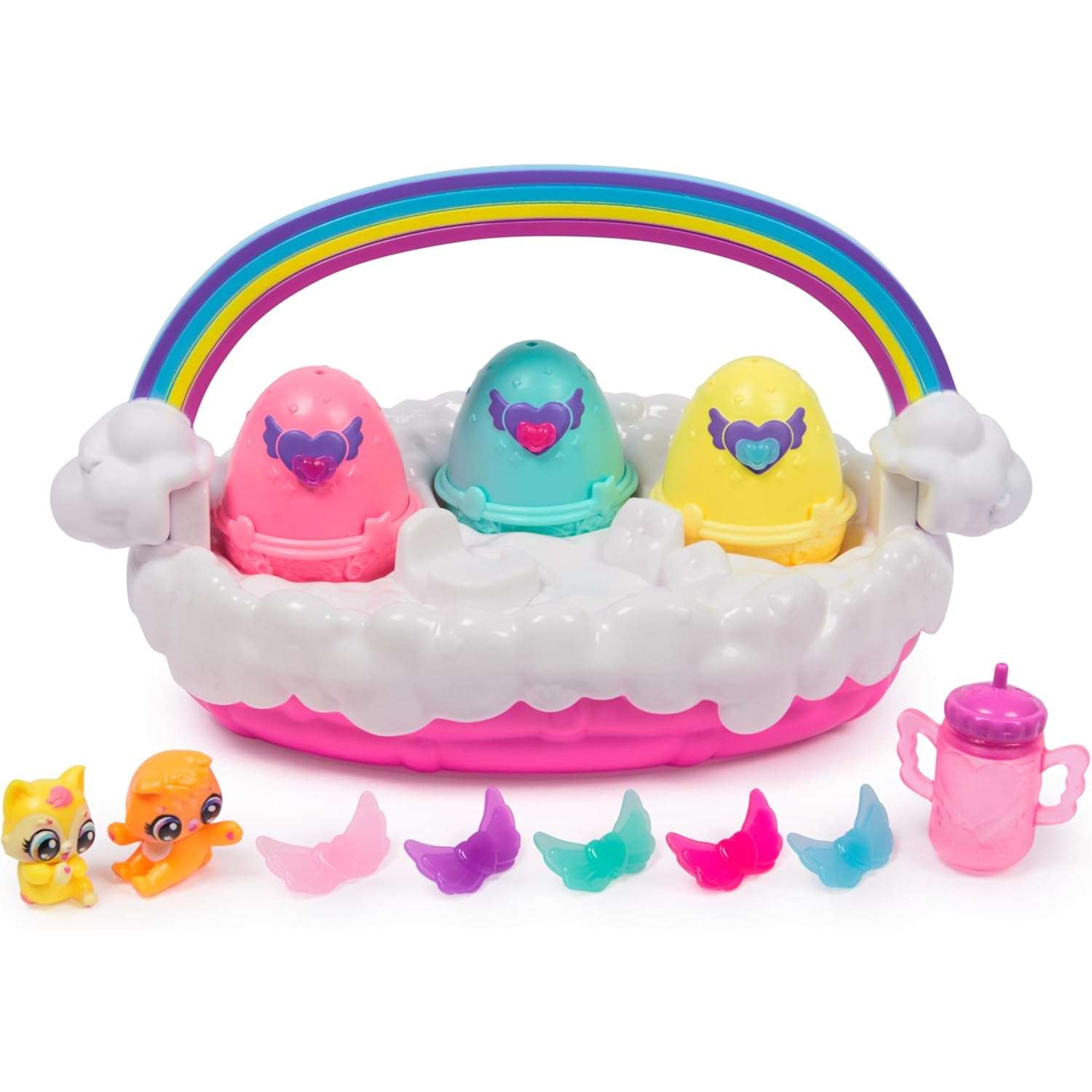 Игровой набор Hatchimals Неоновая Радужная Корзина - фото 3
