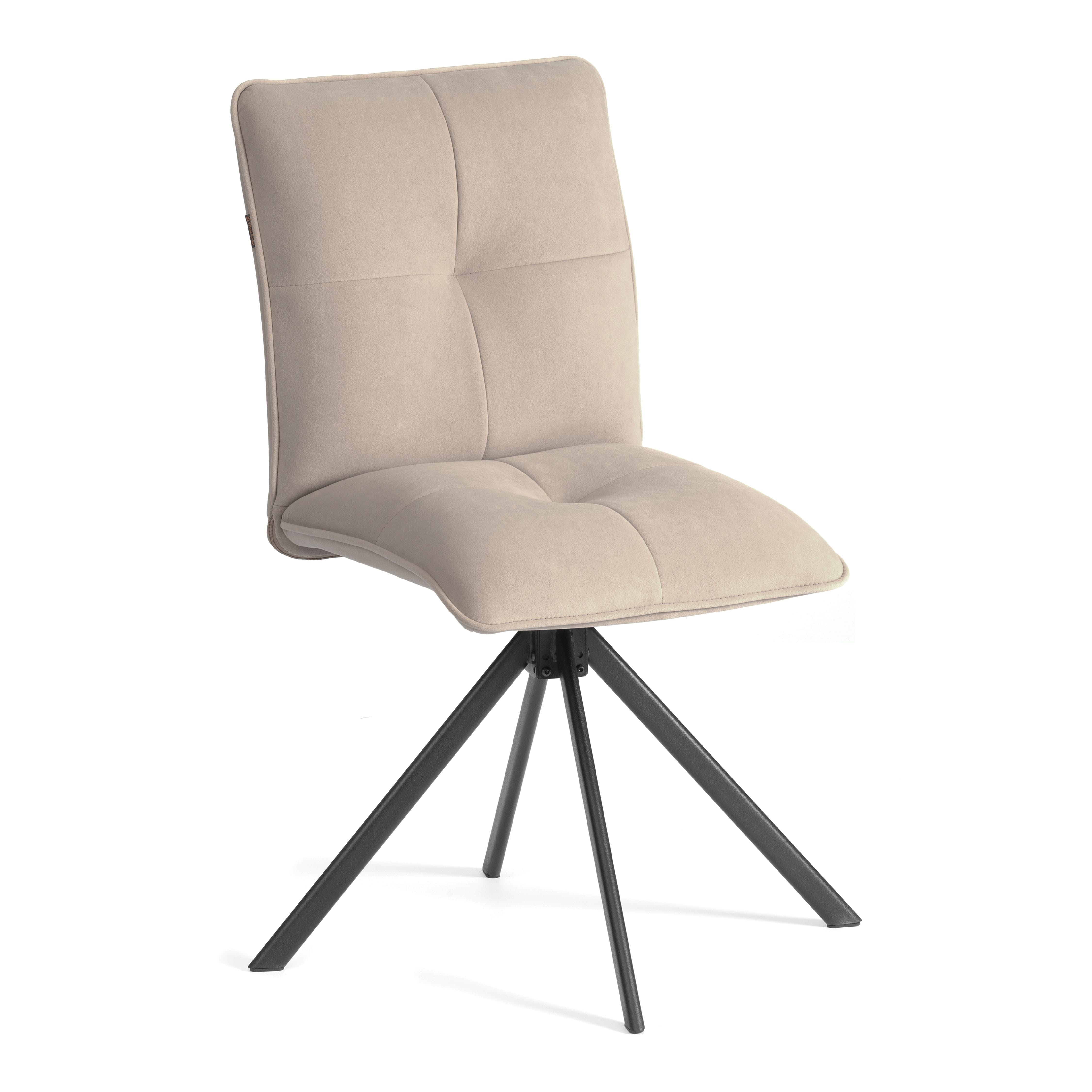 Стул TETCHAIR велюр, бежевый - фото 1