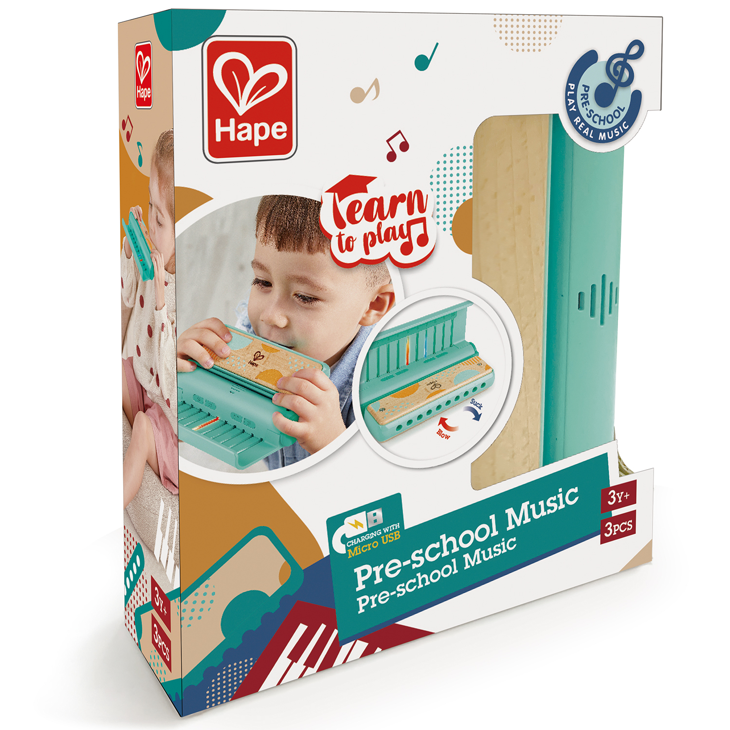 Игрушка музыкальная Hape Буду музыкантом - фото 5