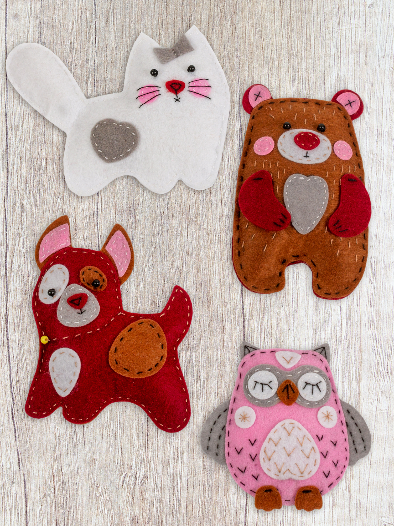 Набор для творчества Дрофа-Медиа шитье Зверята - фото 5