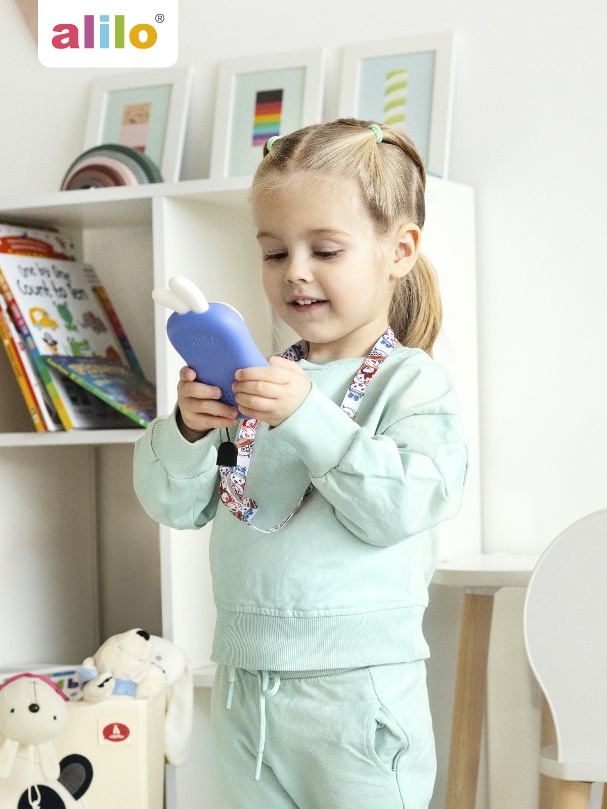 Игрушка alilo телефон Телефон Ушастик-Лапочка - фото 10