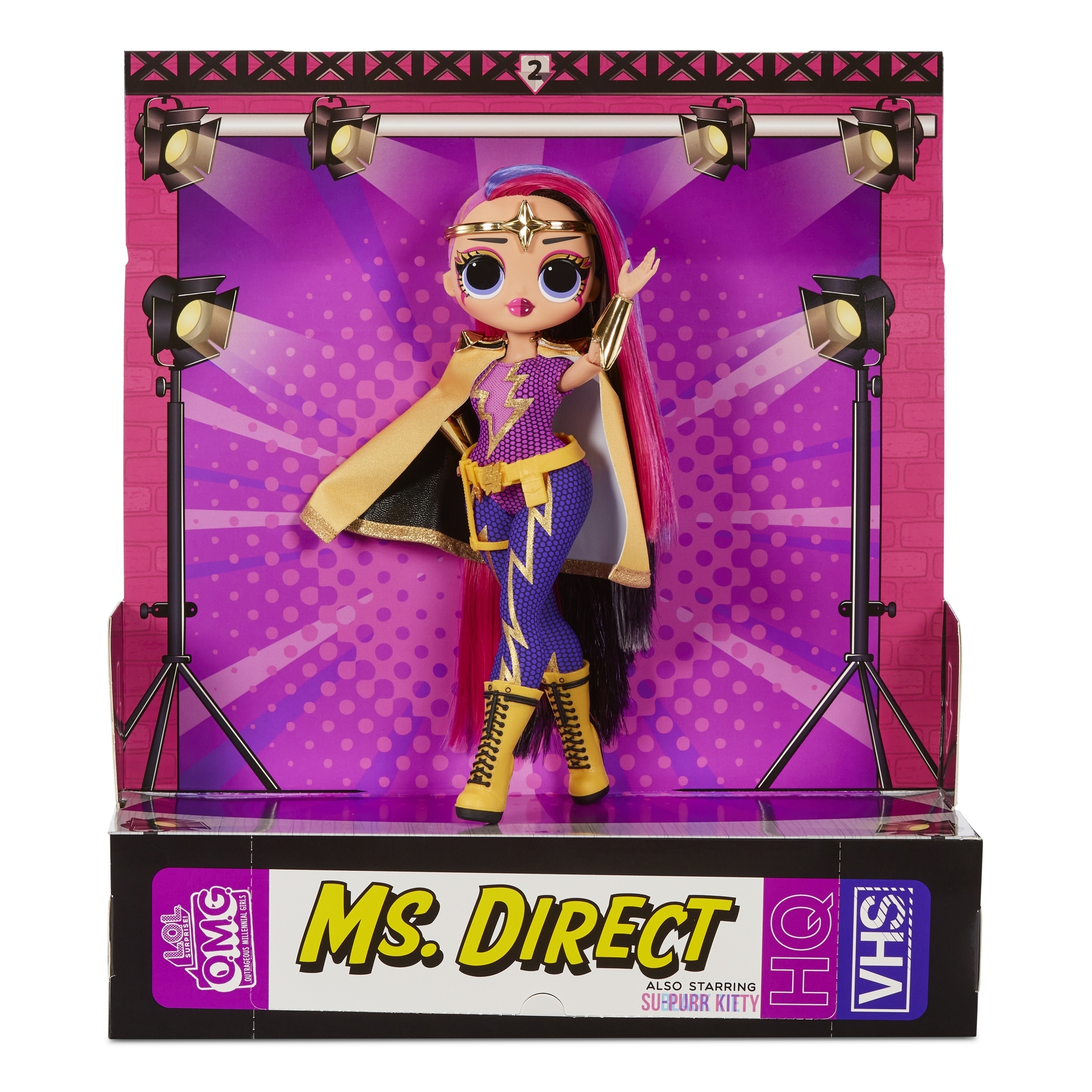 Кукла модельная L.O.L. Surprise! OMG Movie Doll OMG Movie Doll Ms Direct 577904EUC - фото 5