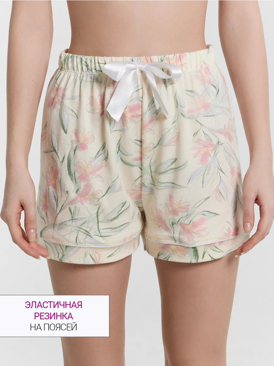 Пижама Mark Formelle (Марк Формэль) 592478/лилии на сливочном - фото 4