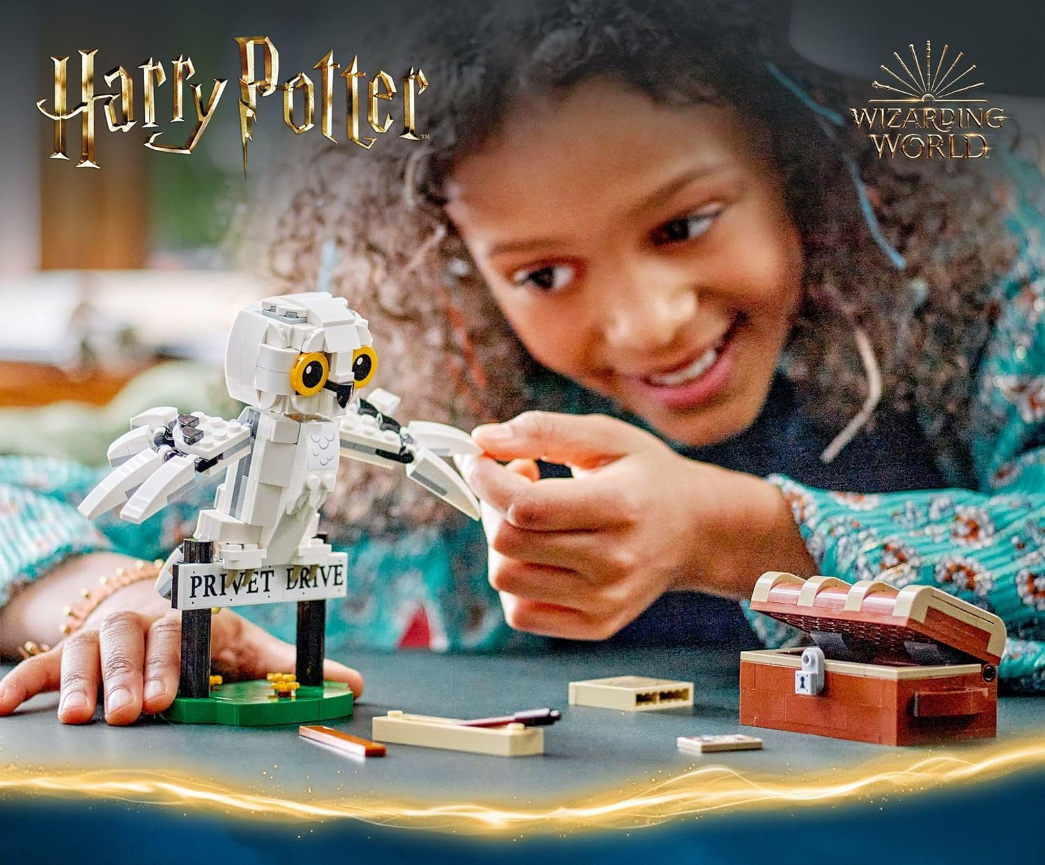 Конструктор LEGO Harry Potter Букля в гостях на Тисовой - фото 12