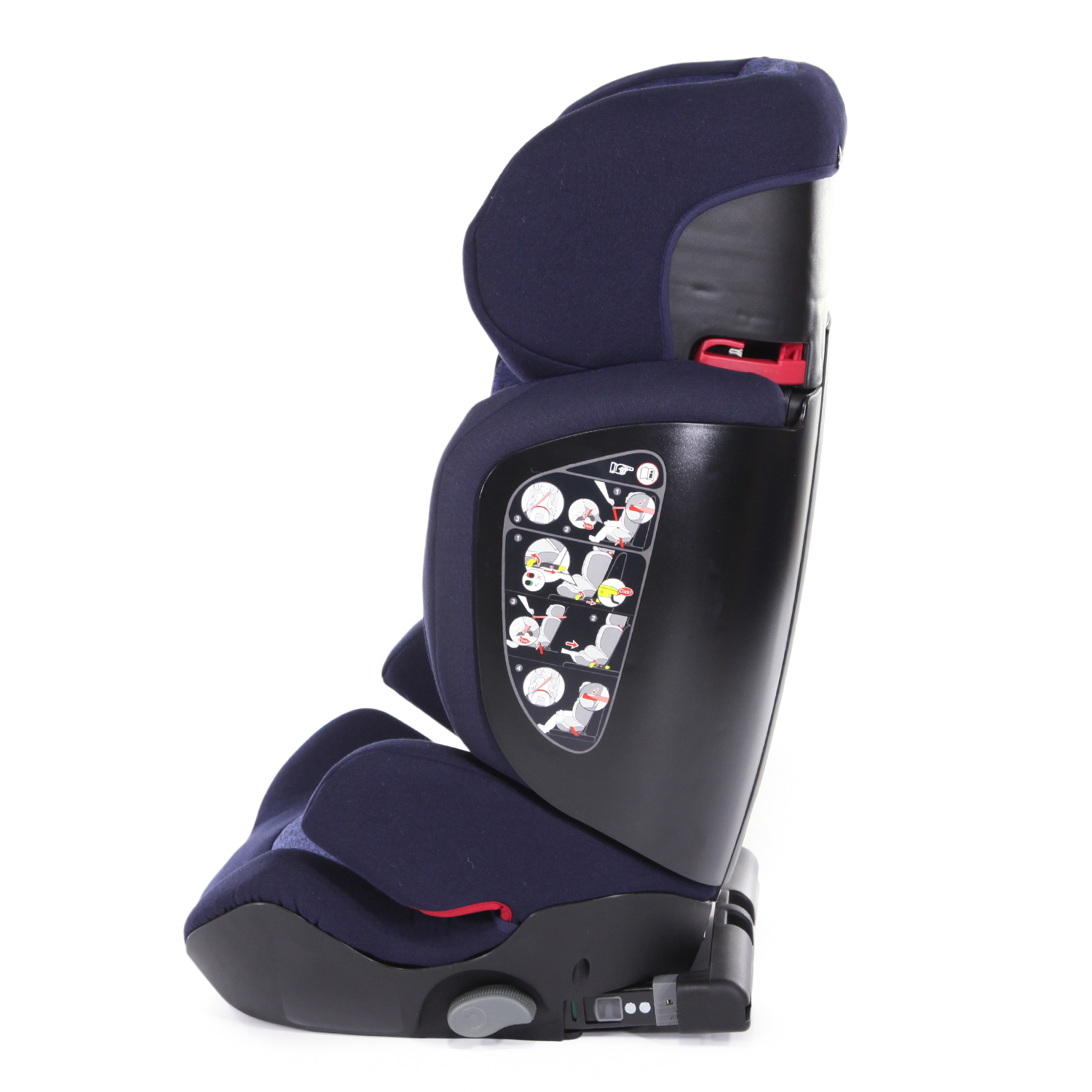 Автокресло Olsson Aurora Fix Blue Isofix 2/3 (15-36 кг) - фото 6