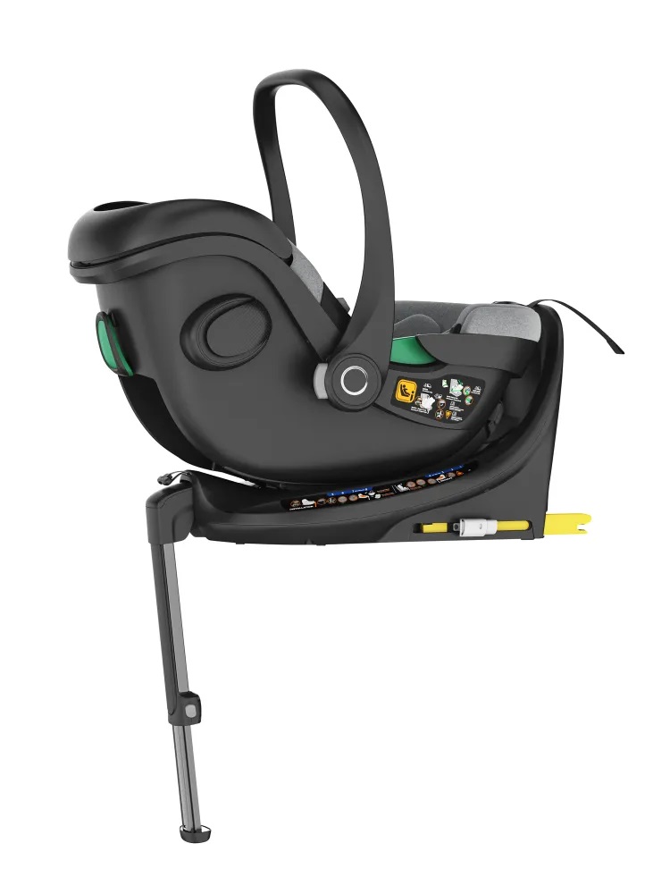 Автокресло KLEE Cascade i-Size 0 (0 -13 кг) серый - фото 4