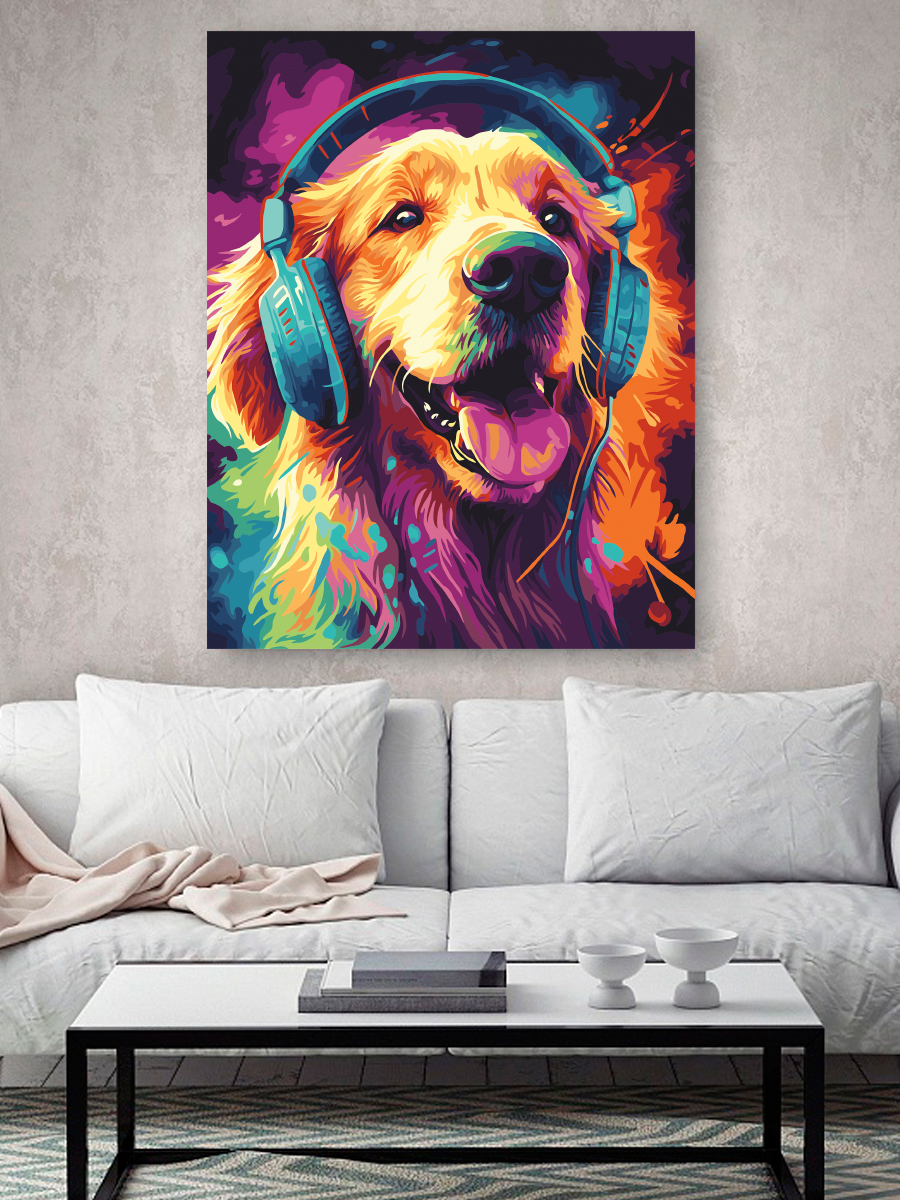 Картина по номерам Hobby Paint Яркость музыки в ассортименте - фото 3