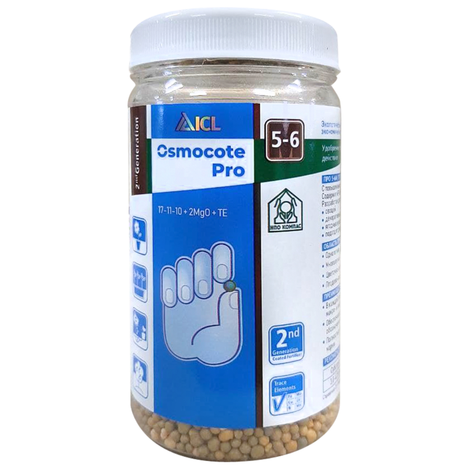 Удобрение Osmocote Pro 5-6 месяцев 350 г - фото 1
