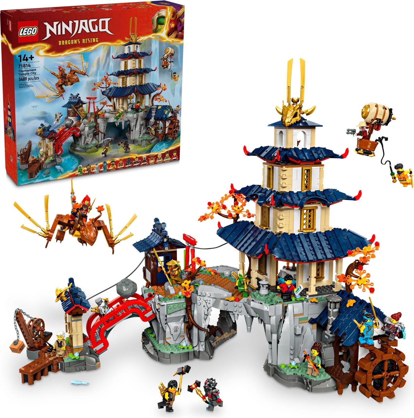 Конструктор LEGO NINJAGO 71814 3489 дет. - фото 1