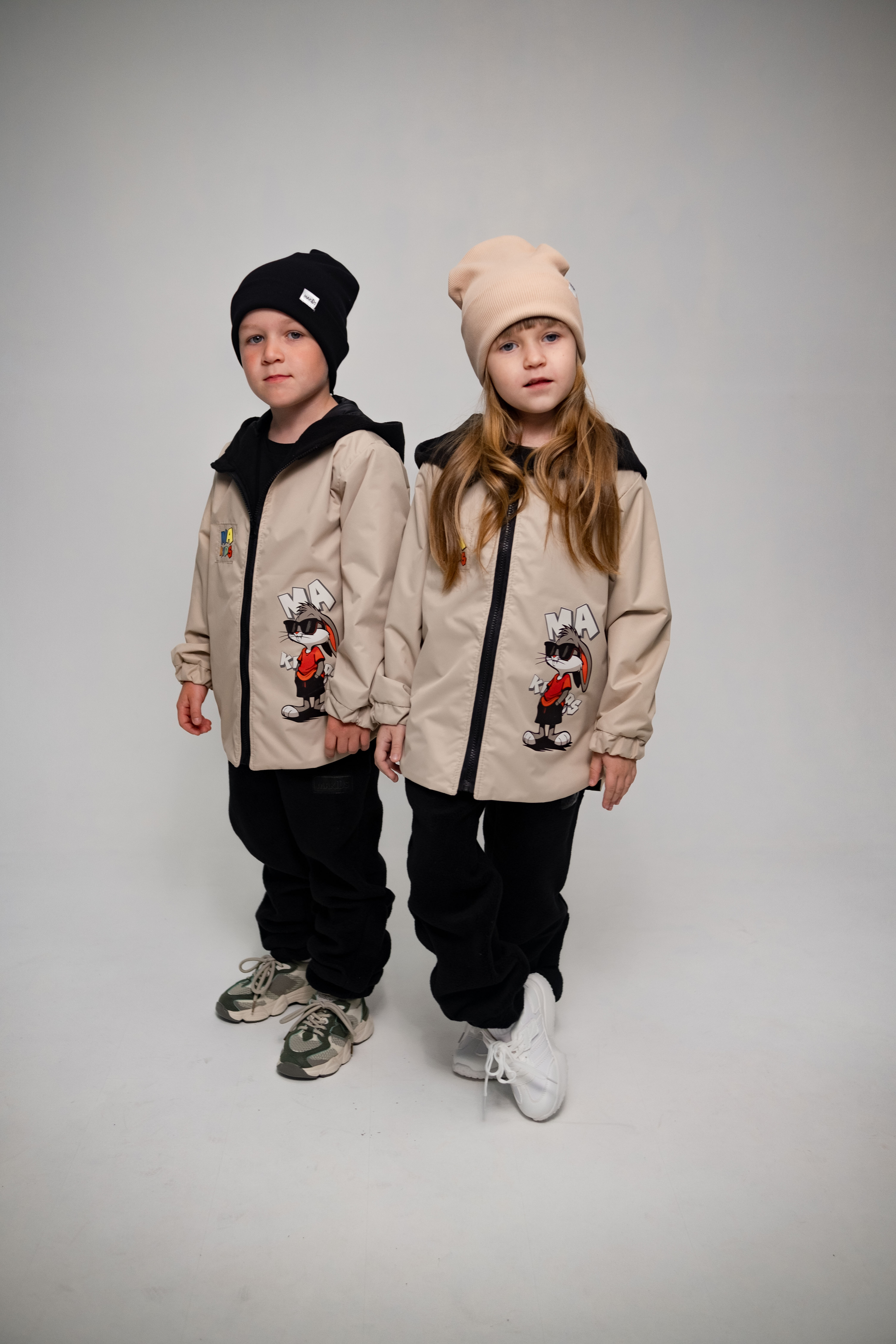 Ветровка MAKIDS Ветровка_Л_зайка_капучино_МБ - фото 2