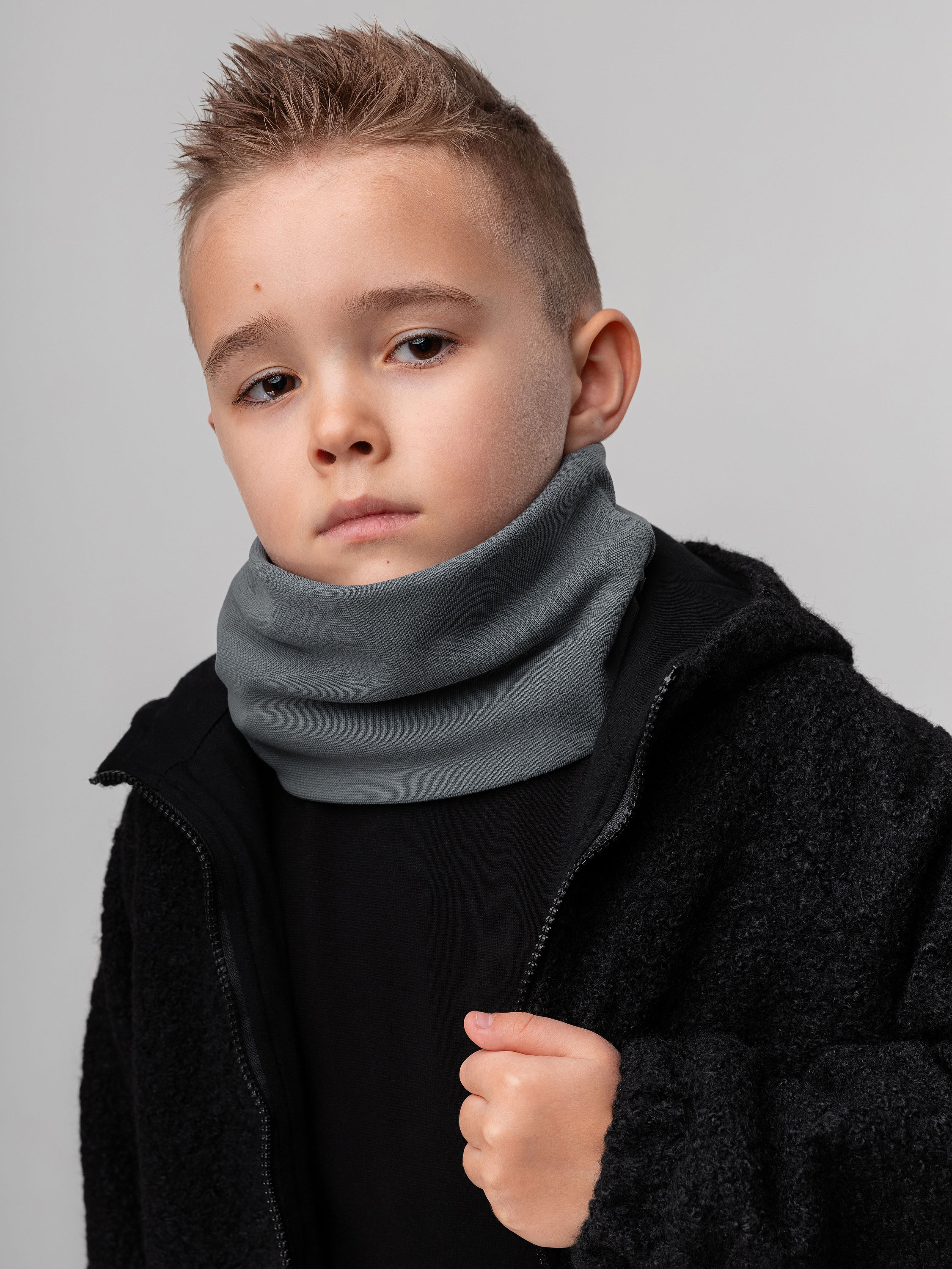 Снуд Bodo 12-107M_серый - фото 1