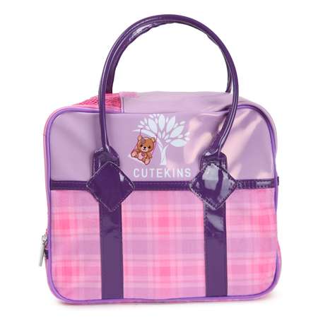 Игрушка мягкая CUTEKINS Мишка в сумке 35049