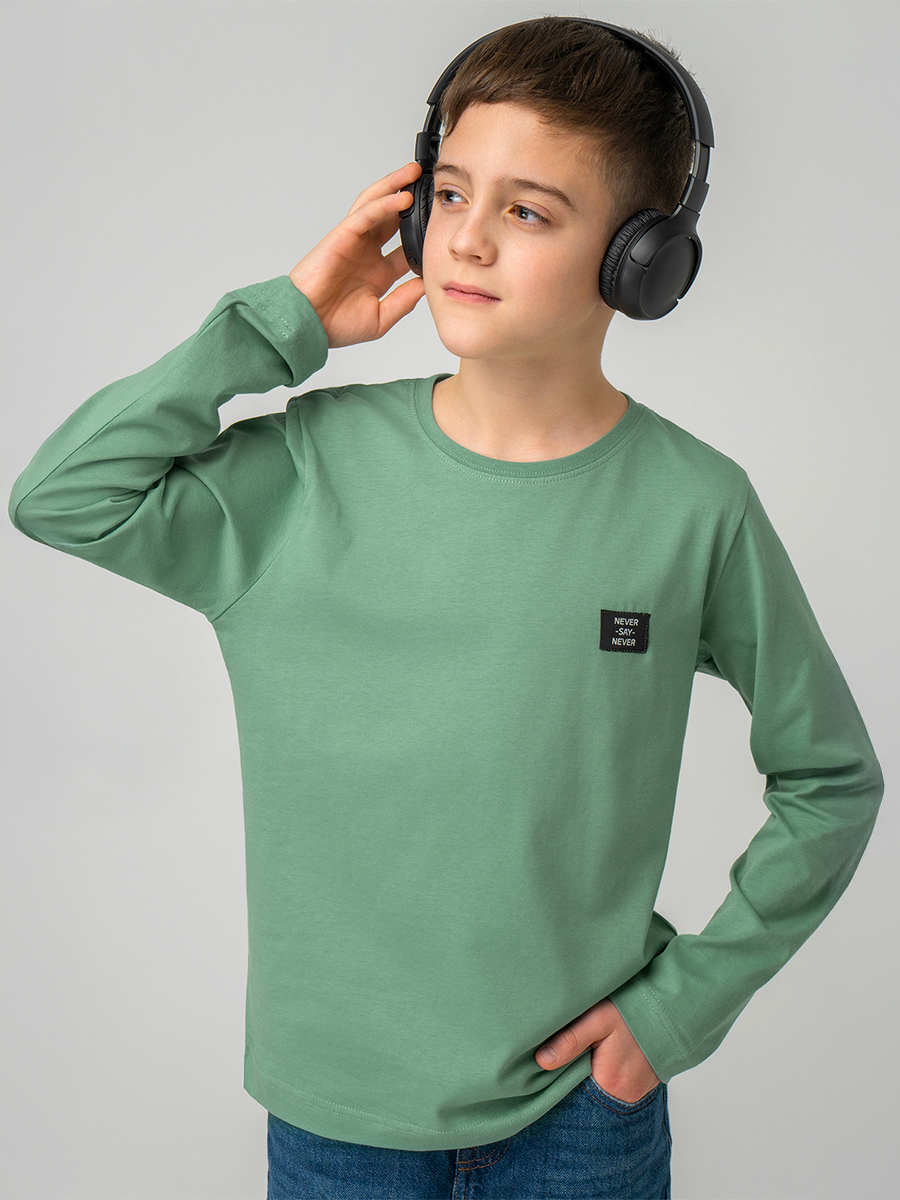 Лонгслив BONITO KIDS SS6096малахитовый - фото 1