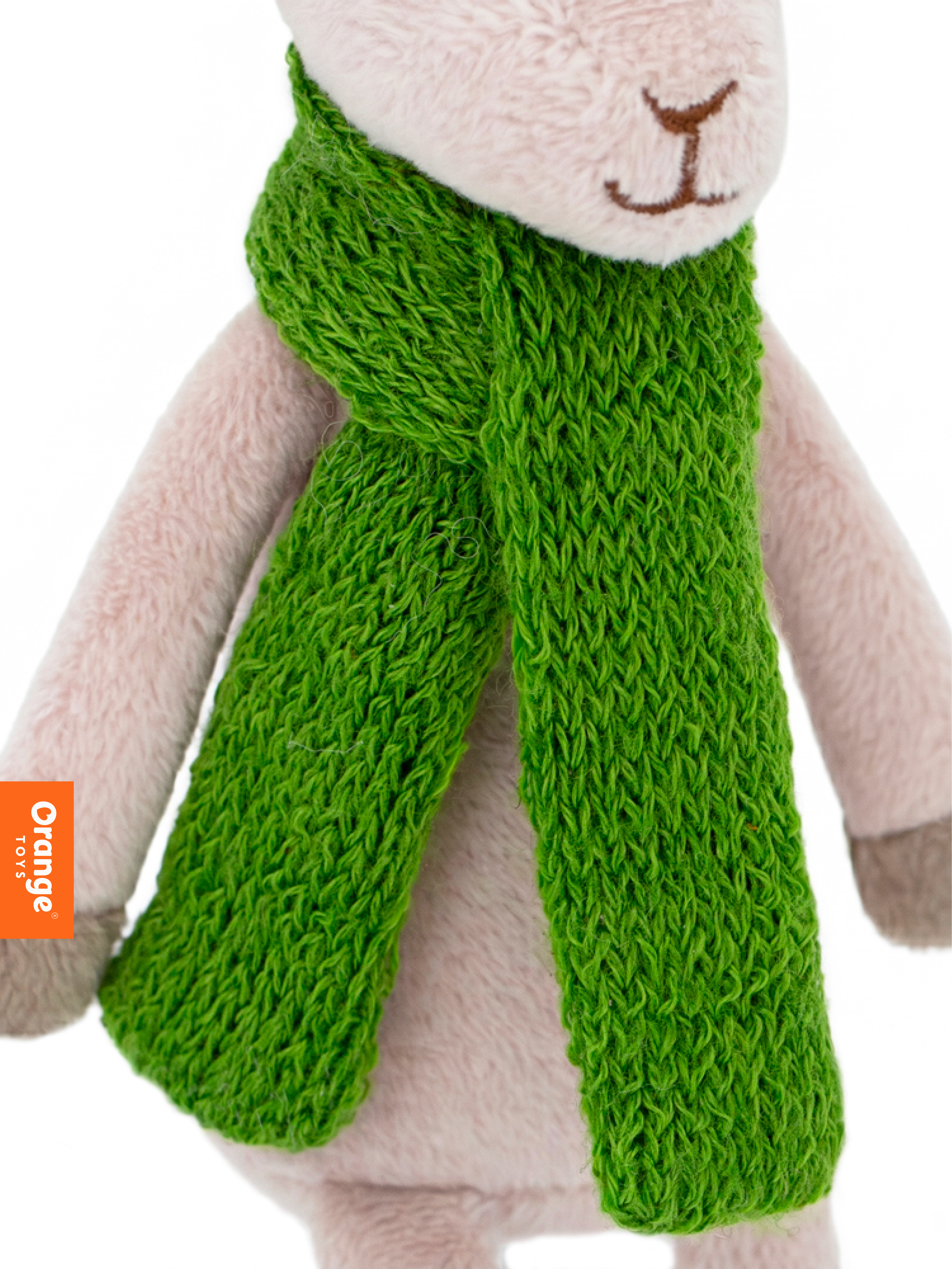 Мягкая игрушка Orange Toys Козлёнок в зелёном шарфике - фото 4