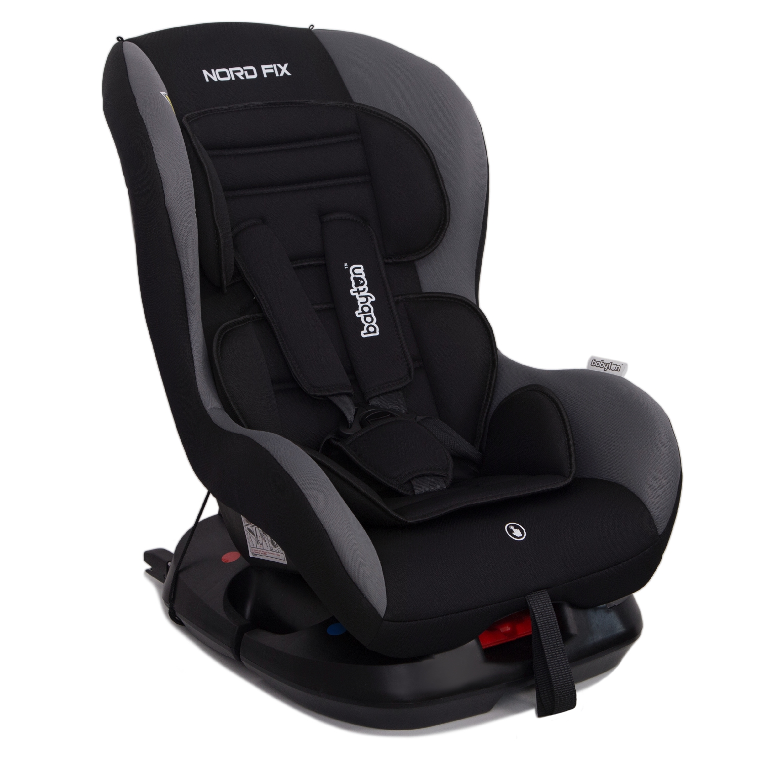 Автокресло Babyton Nord Fix Black-Grey Isofix 0+/1 (0-18 кг) черный - фото 13