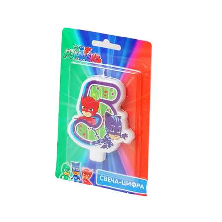 Набор для творчества PJ masks Свеча PJ Masks цифра №5 в ассортименте