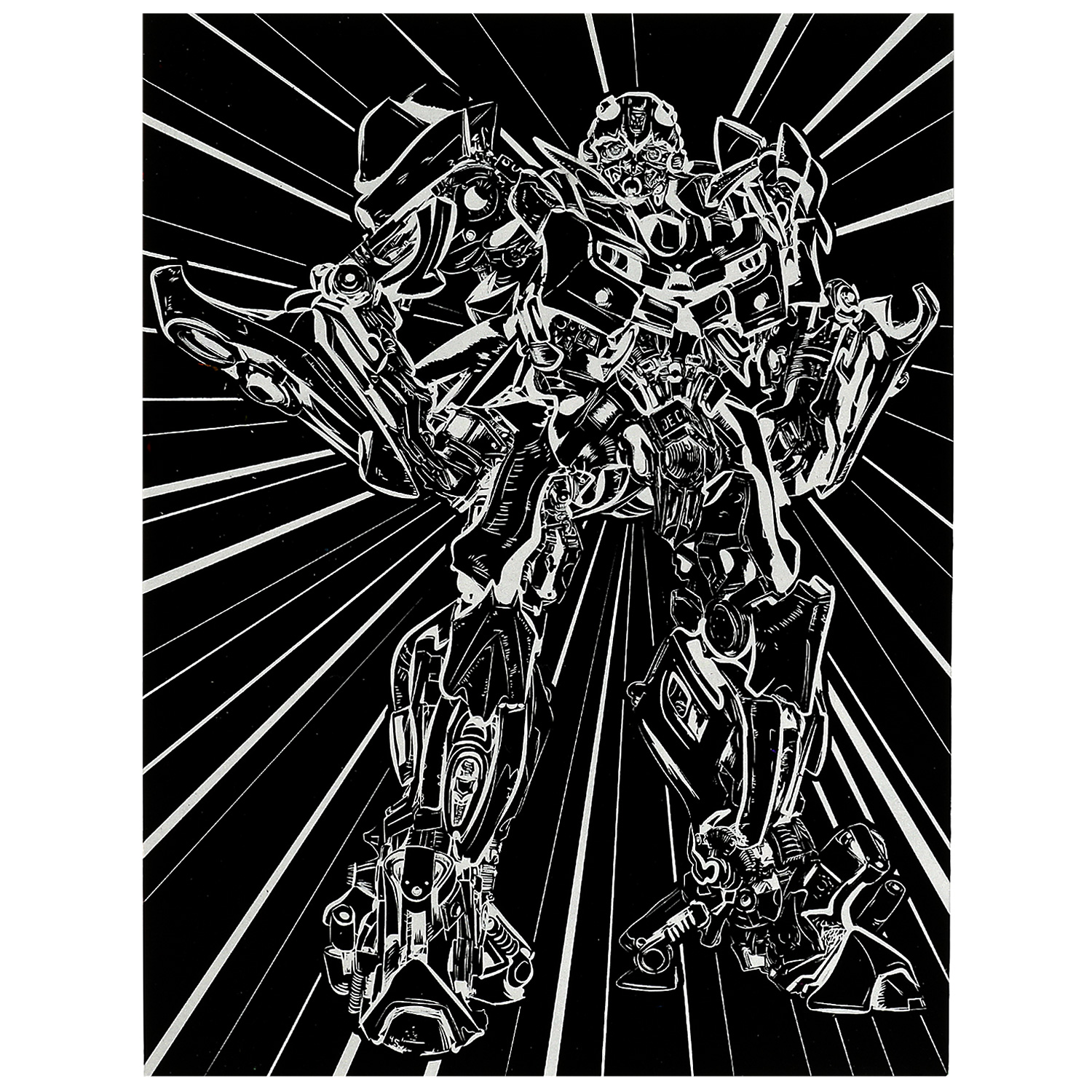 Гравюра Multiart Роботы - фото 4