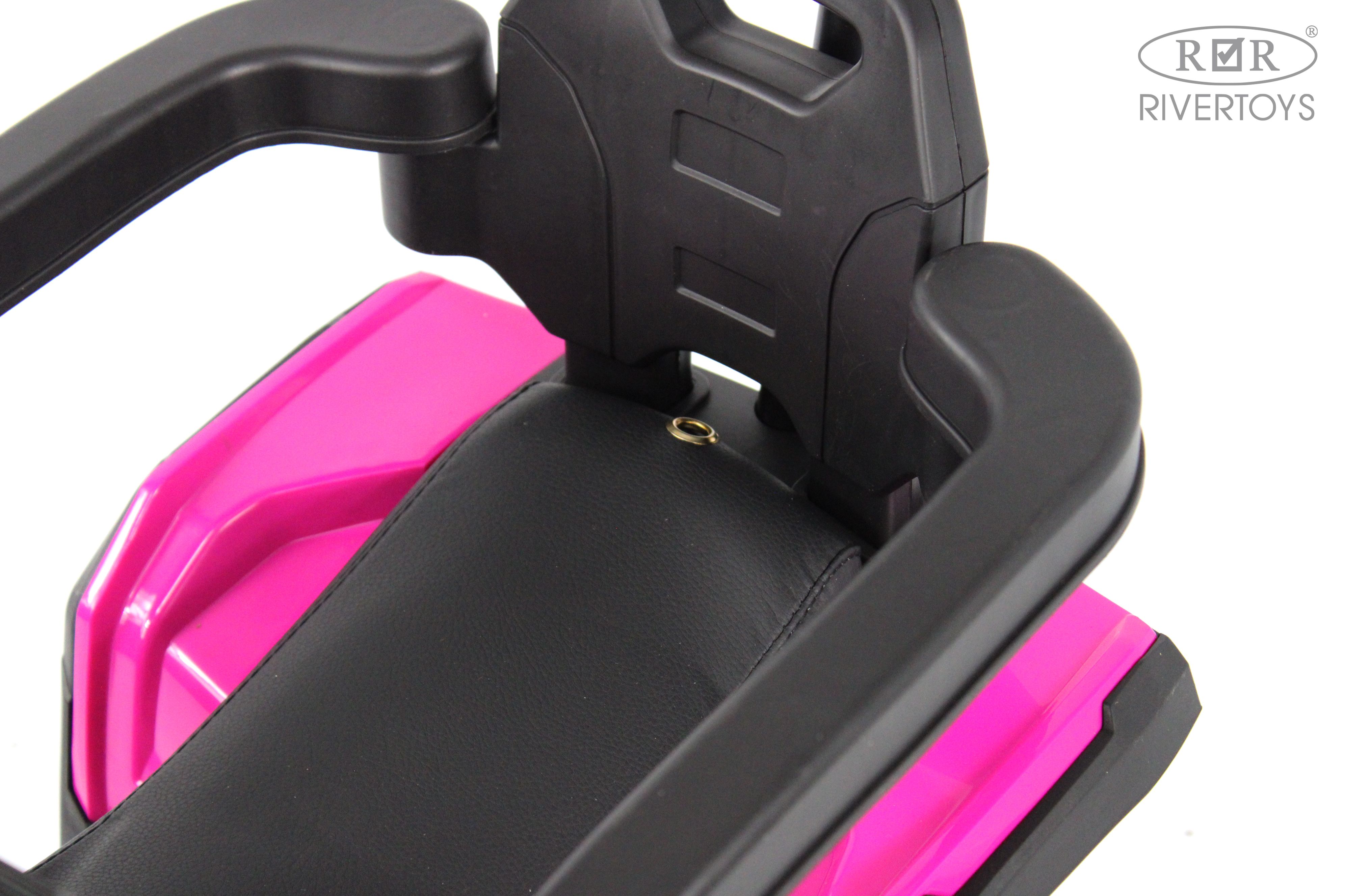 Электромобиль RIVERTOYS F003FF Pink - фото 8