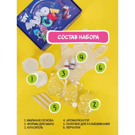 Набор ВИСМА Новый год Cola мыло