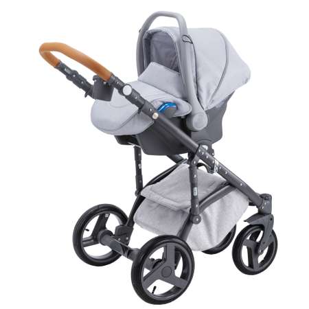 Коляска 3в1 BeBe-mobile серый