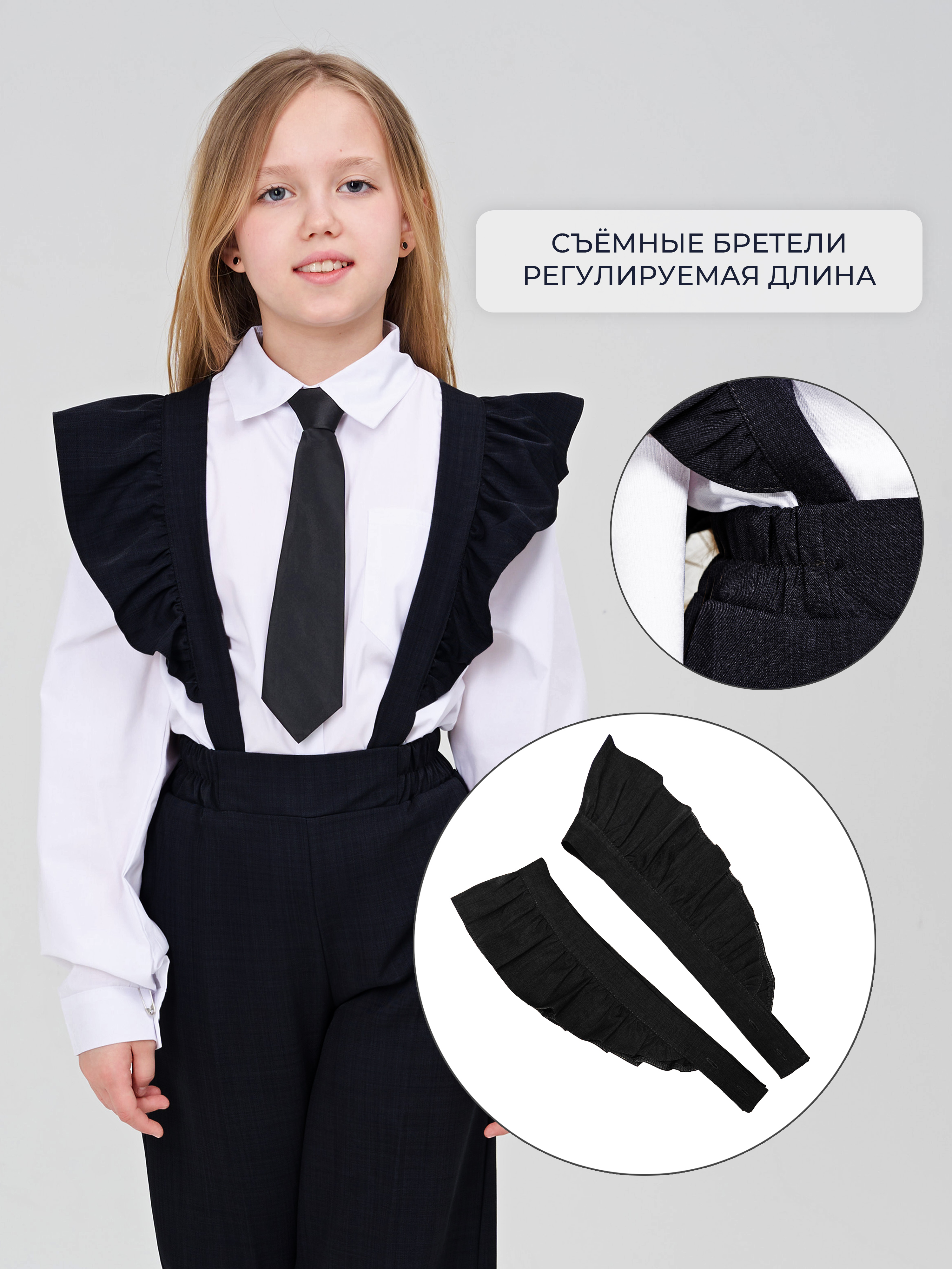 Брюки СИНЯЯ МОДА W580B-G39 - фото 4