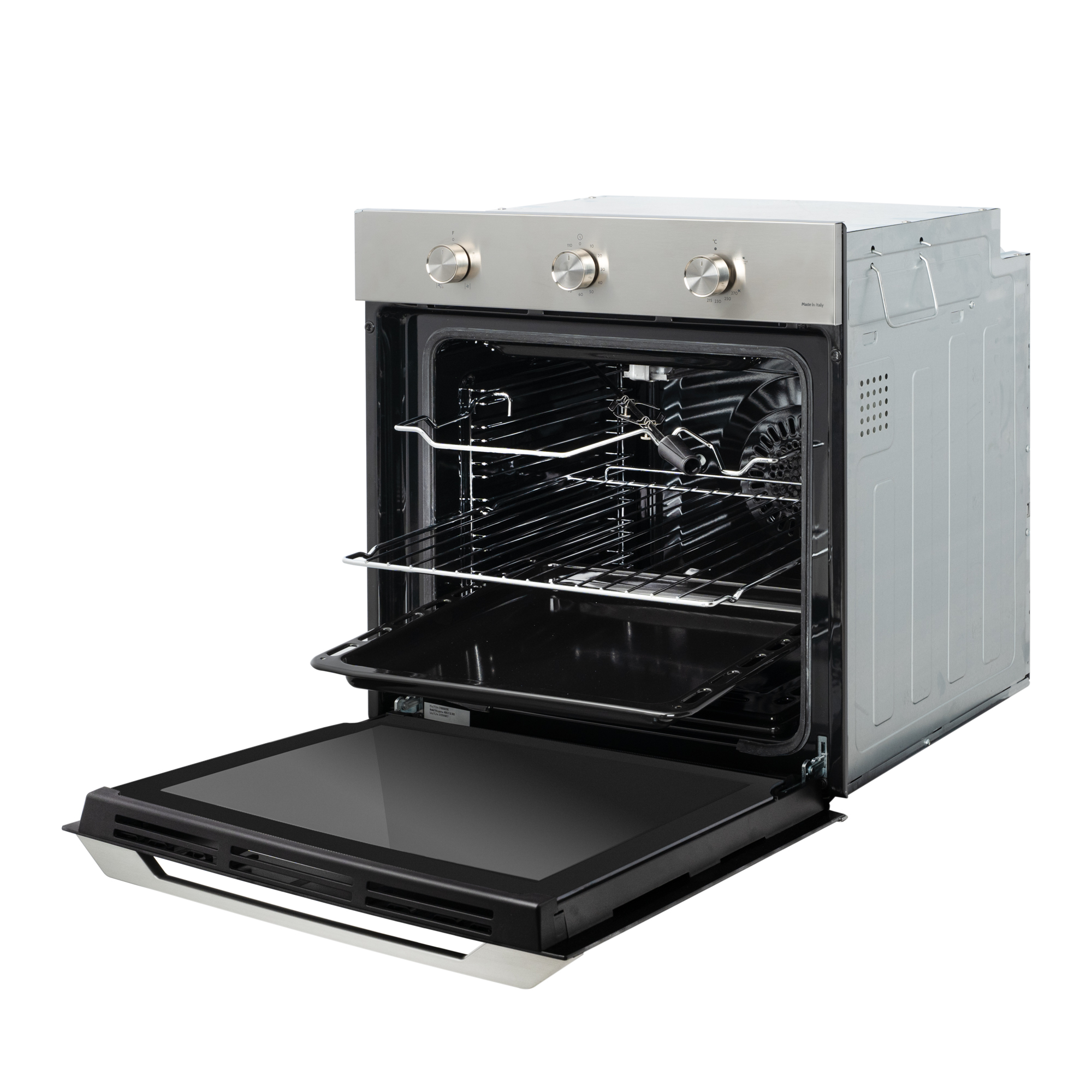 Газовый духовой шкаф NSFG 9 XL RUS, 60 DeLonghi нержавеющая сталь - фото 4