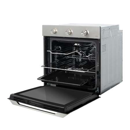 Газовый духовой шкаф NSFG 9 XL RUS, 60 DeLonghi нержавеющая сталь