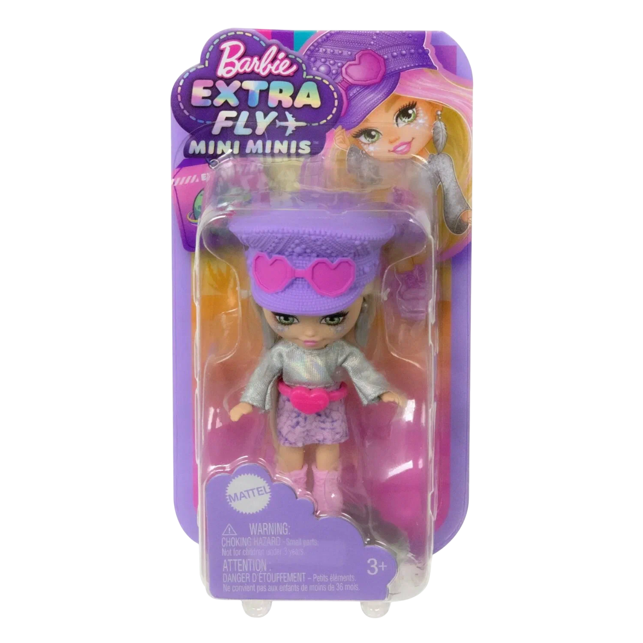 Кукла мини Barbie Mini Minis Hippie HPN07 - фото 3