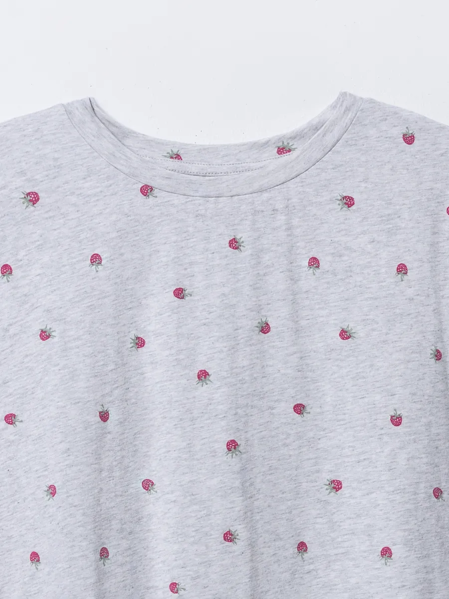 Пижама Mark Formelle (Марк Формэль) 592670/малина на св.сером меланже - фото 8