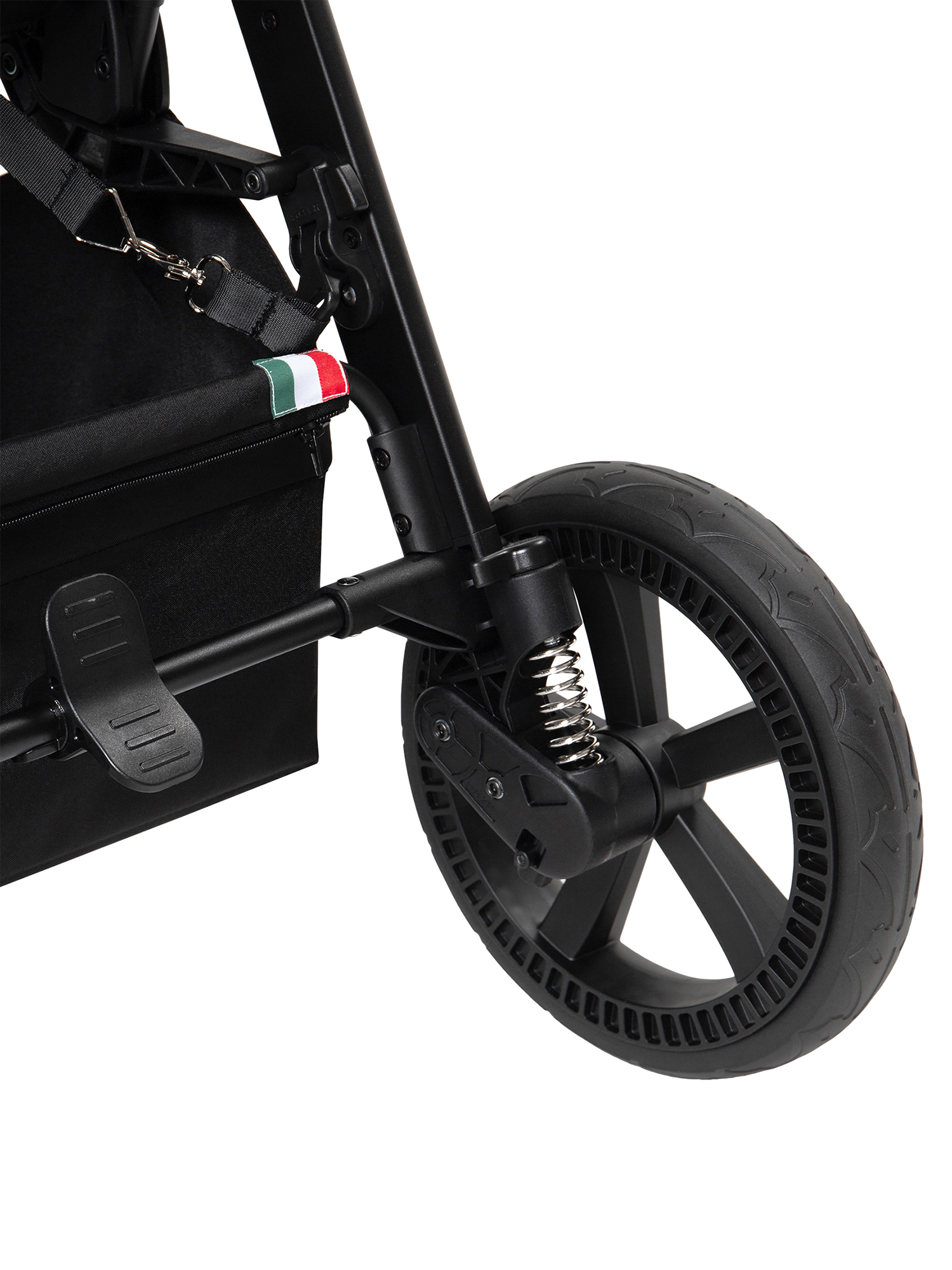 Коляска прогулочная Sweet Baby Contente Plus Basic Black черный - фото 20