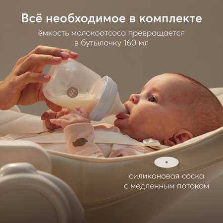 Молокоотсос электрический Happy Baby с функцией аспиратора