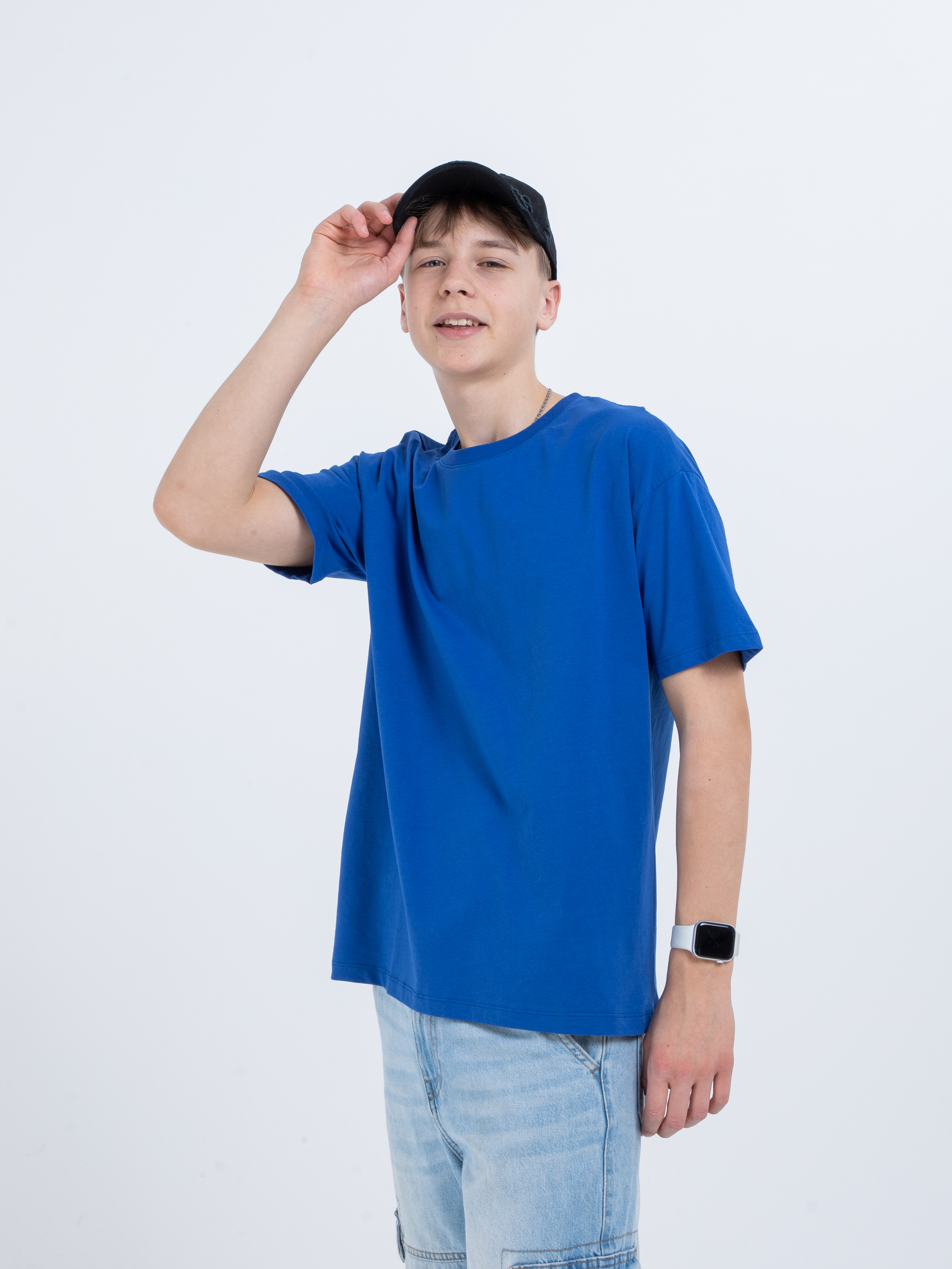 Футболка STELLA MODA 11601._электрик - фото 15