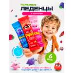 Полезные леденцы Hygiene Technologies Xylitol Lollipop 6шт