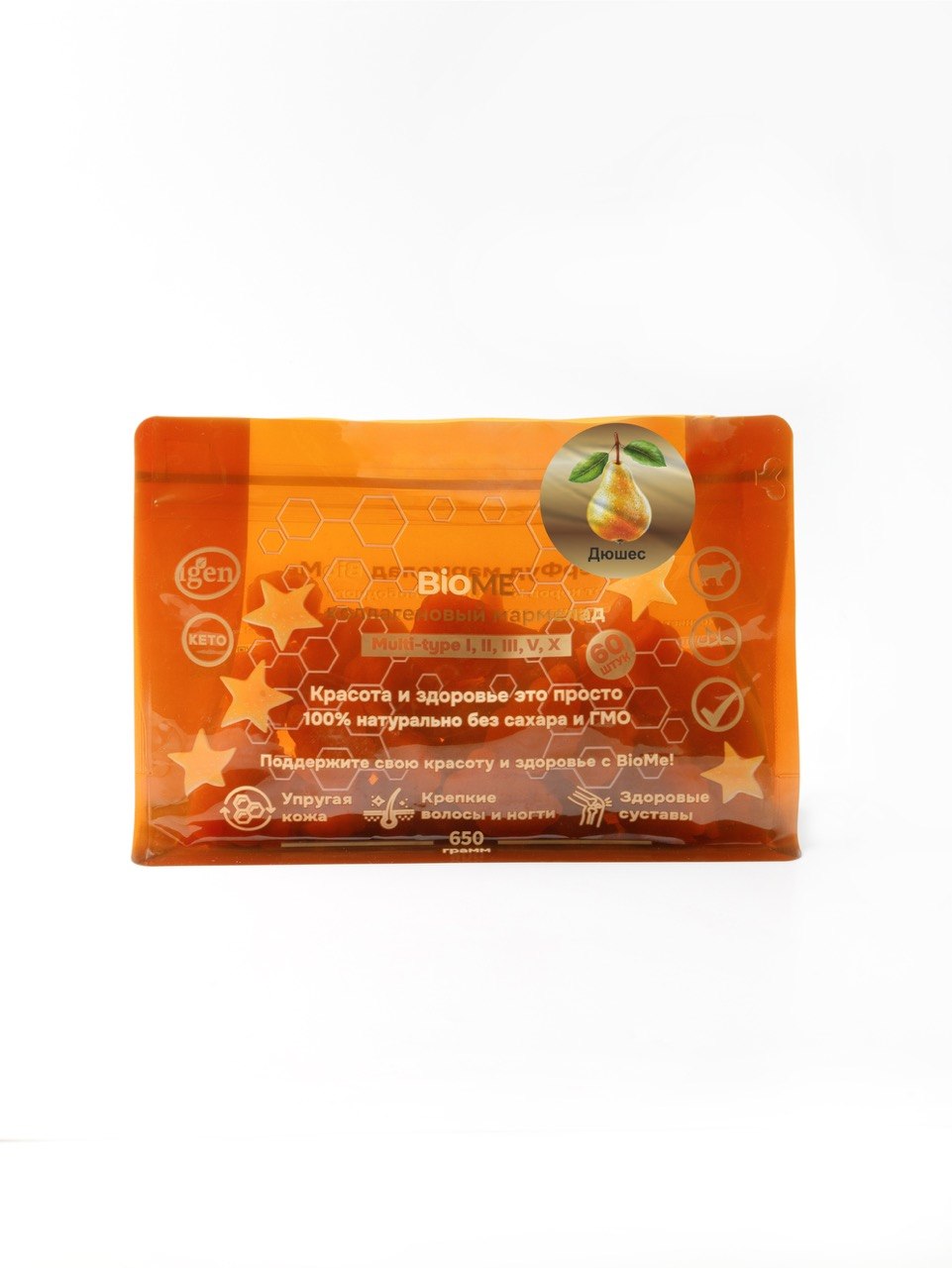 Коллагеновый мармелад BioME Collagen вкус дюшеса - фото 1
