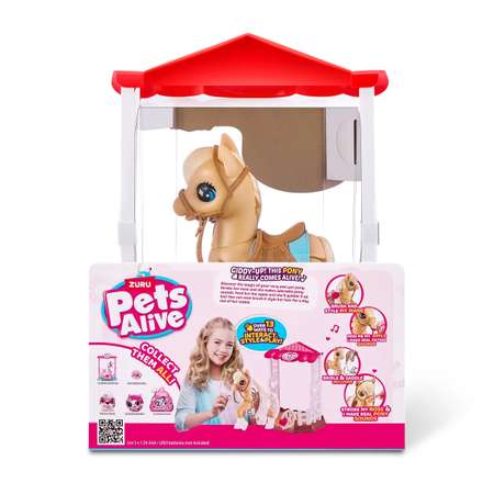 Игровой набор Zuru Pets Alive Пони