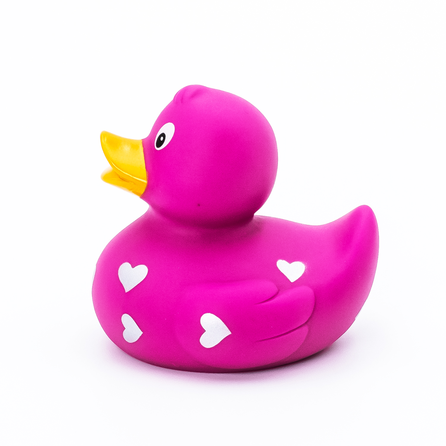 Игрушка Funny ducks Розовая уточка с сердечками - фото 3