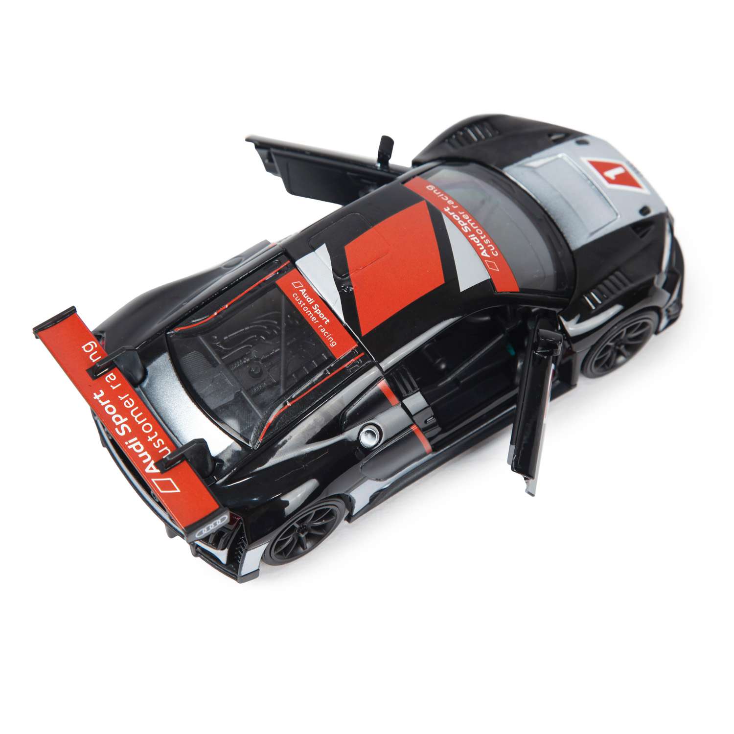 Автомобиль Mobicaro Audi R8 1:32 черный 664992(B) - фото 6