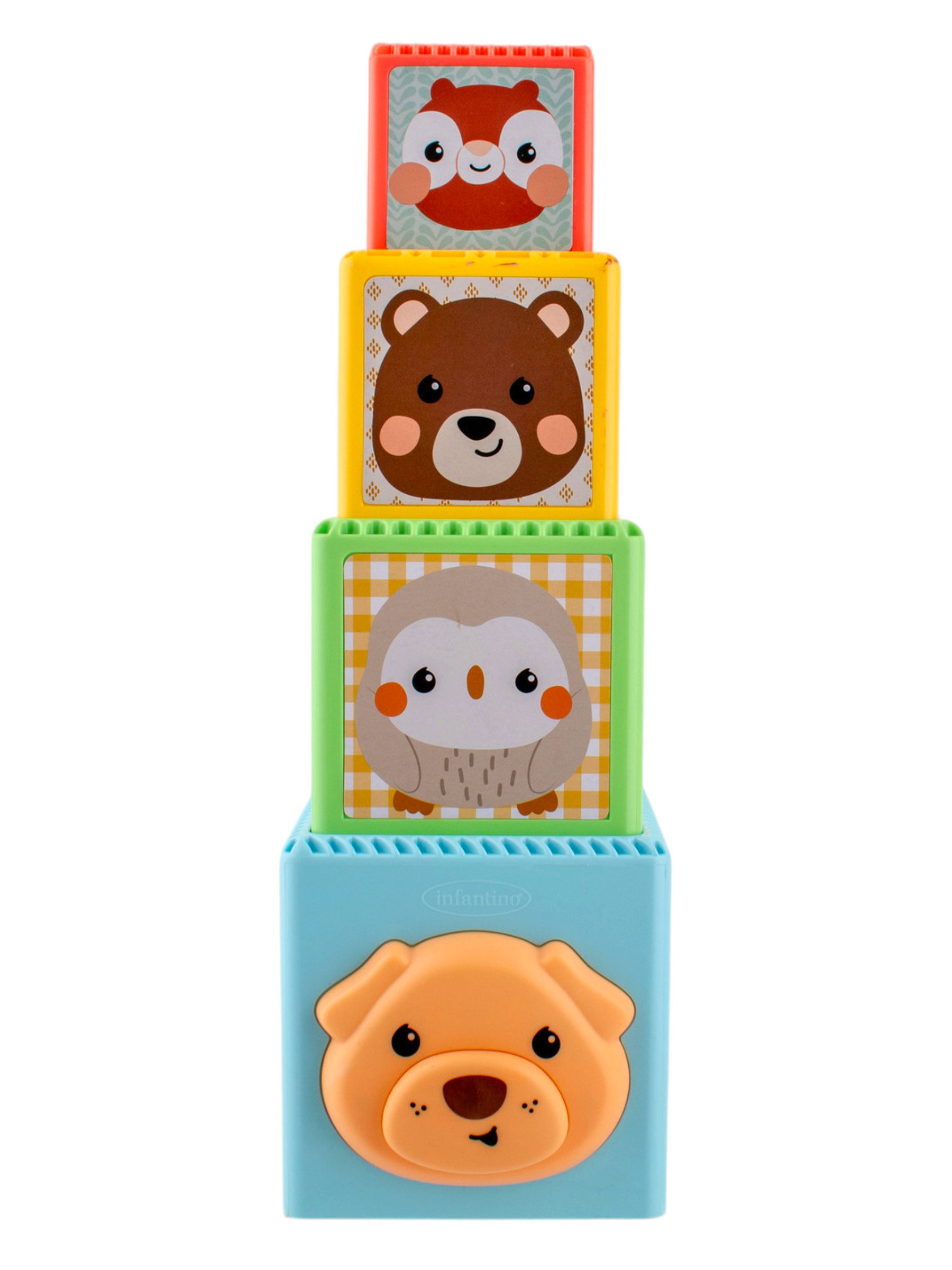 Игрушка INFANTINO кубики - фото 3