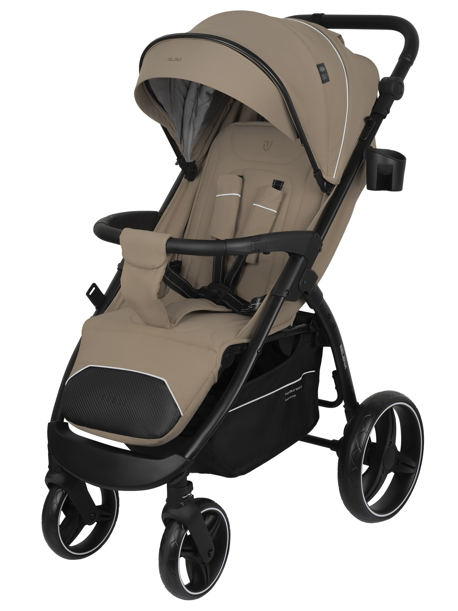Изображение товара Детская прогулочная коляска Jovola SELENA 2025 всесезонная бежевый